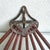 Art Deco Wooden and Wrought Iron Fan-Shaped Towel Rack, 1930s For Sale - Image 3 of 7
