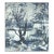 Sample - Jean Paul Gaultier for The House of Scalamandré Brume Wallcovering, Encre For Sale