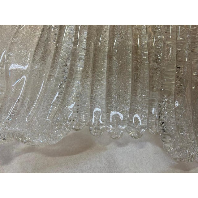 1980s Snow Fairy Murano Glass Ceiling Light, 1980s For Sale - Image 5 of 18