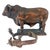1969 Vintage Santa Gertrudis Breeders International Bronze Bull Trophy Statue For Sale - Image 12 of 13