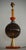 2000 - 2009 Art Deco Murano Round Black and Orange Art Glass Table Lamp, 2000 For Sale - Image 5 of 10