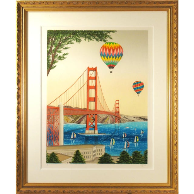 Fanch (Francois Ledan), Golden Gate Bridge, San Francisco, 1988 For Sale - Image 12 of 12