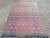 Mid 20th Century Vintage Handmade Embroidery Rug Boho Pink Turkish Kilim For Sale - Image 13 of 13