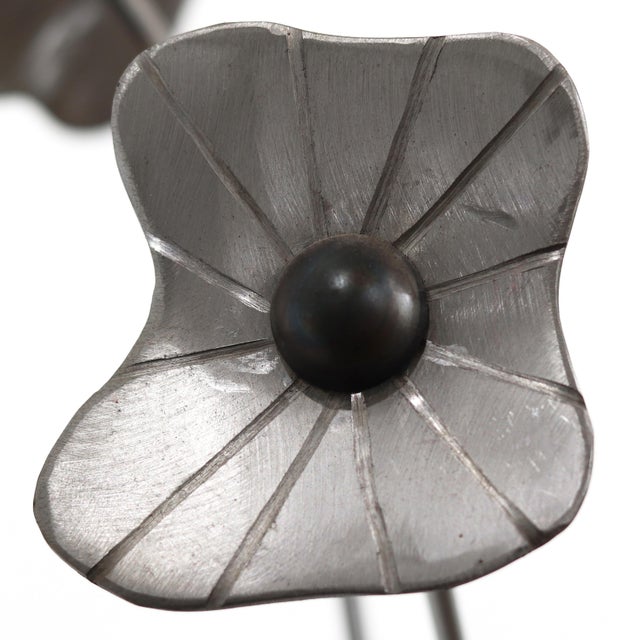 2020s Bouquet - Steel Floral Sculpture Original Artwork by Granville Beals For Sale - Image 5 of 12