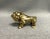 A lovely brass bulldog in all its wrinkled glory! The solid brass figurine makes a great desk paperweight, shelf decor, or...