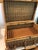Tan Vintage Wicker Picnic Basket For Sale - Image 8 of 9