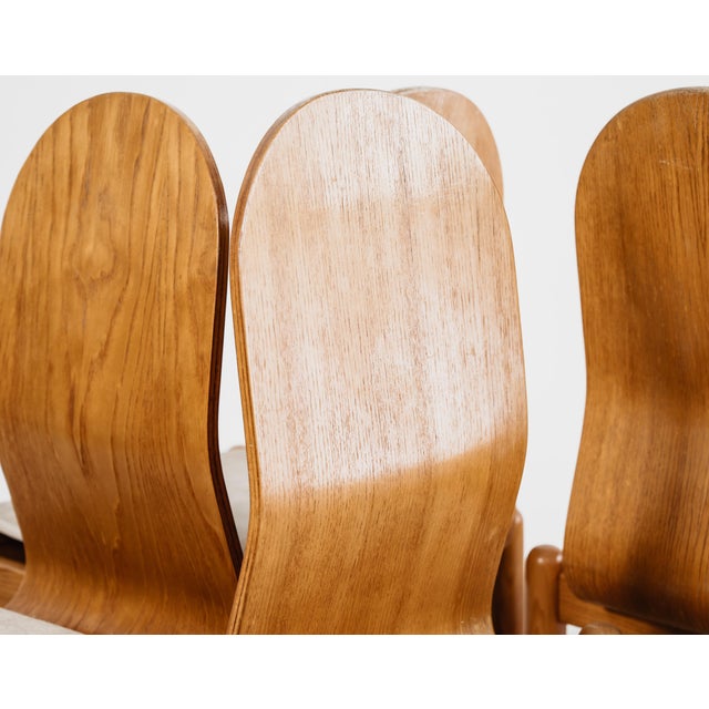 Vintage Scandinavian Dining Chairs, 1970s, Set of 4 For Sale - Image 3 of 15
