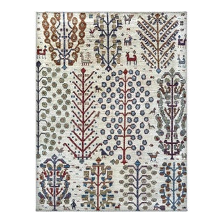 Ivory Tree of Life Rug 8x10 For Sale