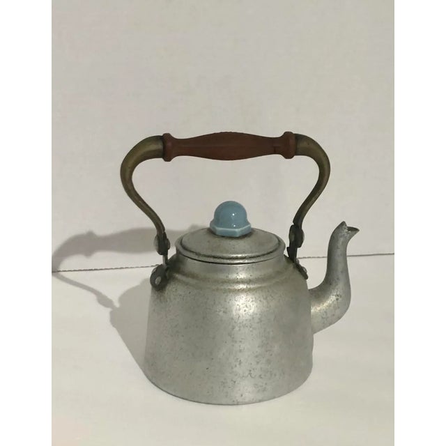 Vintage Aluminum Tea Kettle For Sale - Image 13 of 13