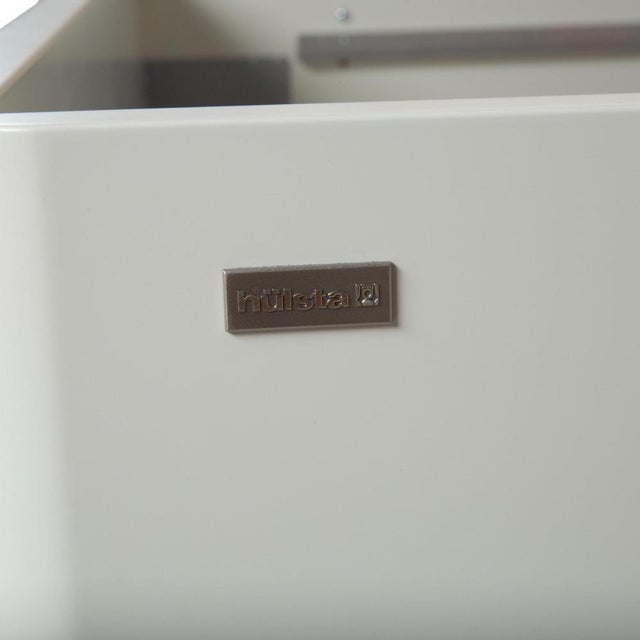 Minimalist Wooden Bed in White by Hülsta For Sale - Image 10 of 15