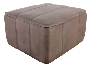 Mid-Century Modern Ottomans in Buffalo Leather from de Sede