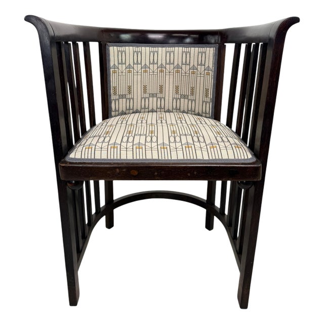 Secession No. 423 Fledermaus Armchair attributed to Josef Hoffmann, 1890s For Sale