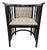 Secession No. 423 Fledermaus Armchair attributed to Josef Hoffmann, 1890s For Sale