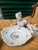 Mid 19th Century A Pair of Meissen Porcelain Man and Women Sweet Meat Dishes For Sale - Image 5 of 9