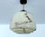 Art Deco Pendant Light in Marble Glass, 1930s For Sale - Image 4 of 18