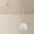 Mitzi Remi 11.5 in. 1 Light Pendant in Aged Brass Finish For Sale - Image 9 of 14