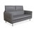 Leather Elena Three-Seater Sofa with Manual Function from Koinor For Sale - Image 6 of 16