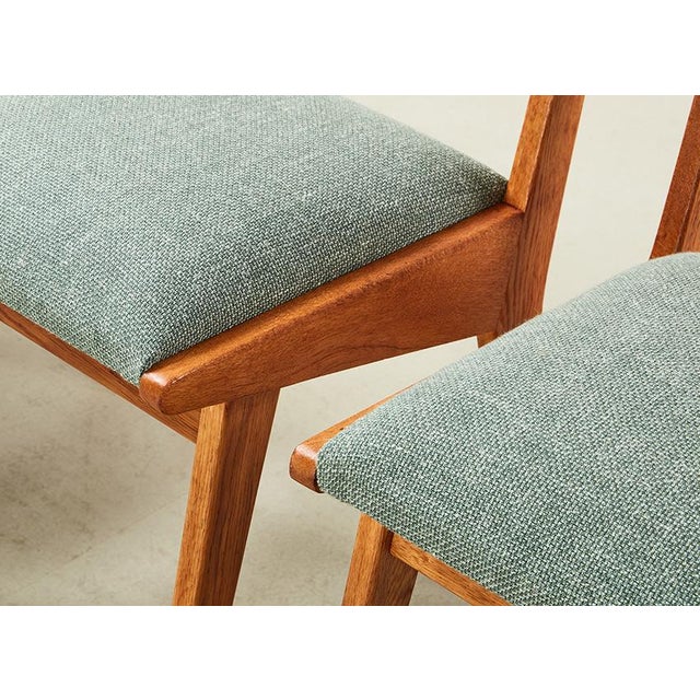 Model 666 Dining Chairs by Jens Risom for Knoll, U.S.A. 1940s, Set of 4 For Sale - Image 10 of 11