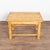 Rustic Rustic 20th Century Short Pine Side Table For Sale - Image 3 of 11