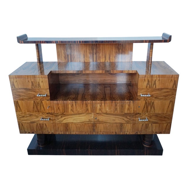 Art Deco Modernist Sideboard, 1930s For Sale
