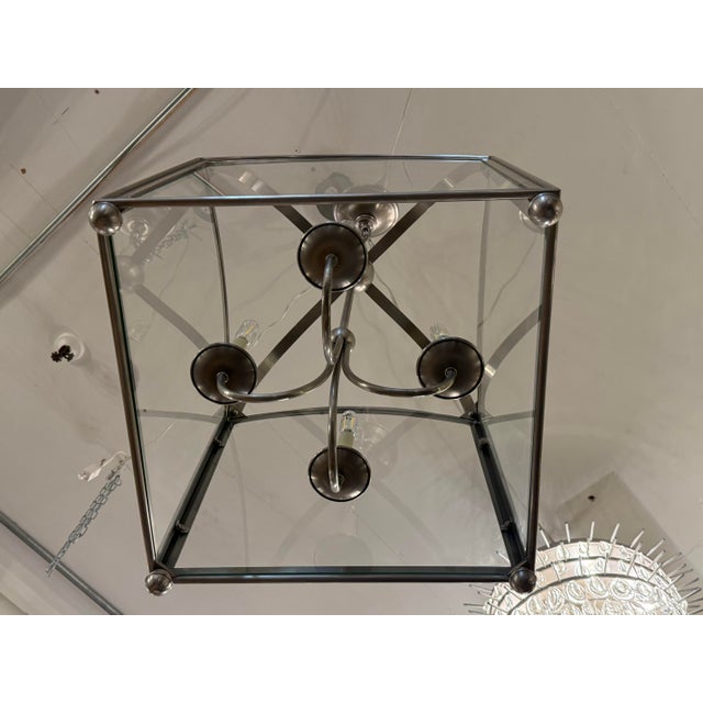 Visual Comfort e.f. Chapman for Visual Comfort Signature Arch Top Lantern Pendant For Sale - Image 4 of 12