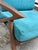 Joybird Soto Armchair, Lucky Turquoise For Sale - Image 11 of 12