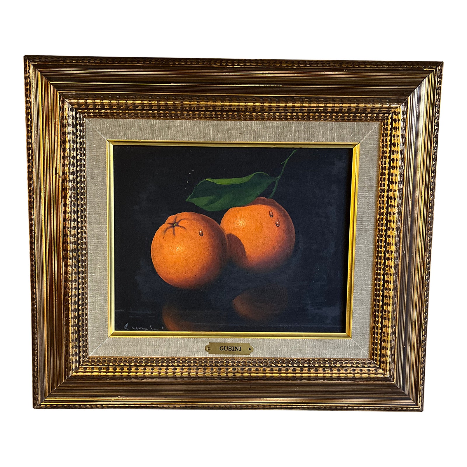 トニー・アゴステニ Tony Agostini 「アトリエノ隅」　油彩 フランス トニー・アゴステニ Tony Agostini 「アトリエノ隅」 油彩 フランス