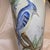 Late 20th Century Late 20th Century Blue Jay Bird Vase Depicting Perched Birds on Blossoming Trees For Sale - Image 5 of 9