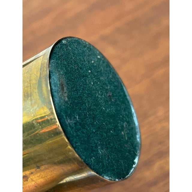 Mid-Century Danish Brass Candleholders from Boyes Metalkunst, 1960s, Set of 2 For Sale - Image 12 of 18