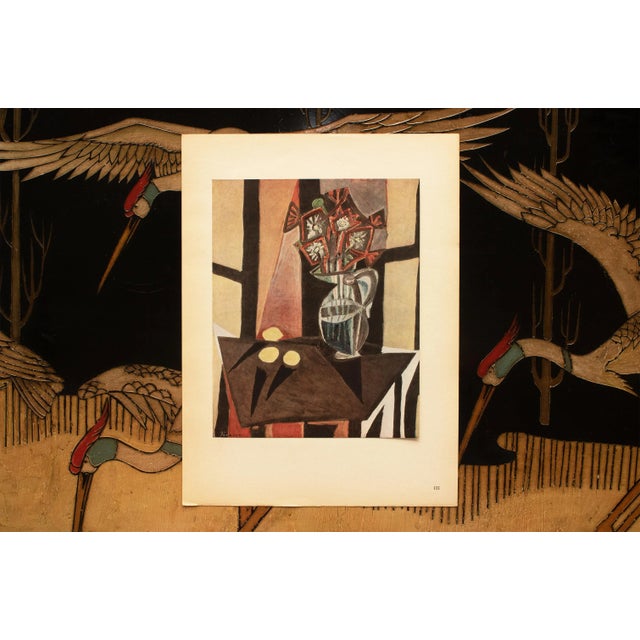 1946 After Pablo Picasso "Still Life", Second Edition Period Parisian Offset Lithograph For Sale In Dallas - Image 6 of 10
