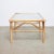 Boho Chic 1960s Bamboo Coffee Table With Glass For Sale - Image 3 of 8