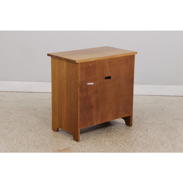 Stickley Mission Oak 2 Drawer Media Console For Sale - Image 14 of 17