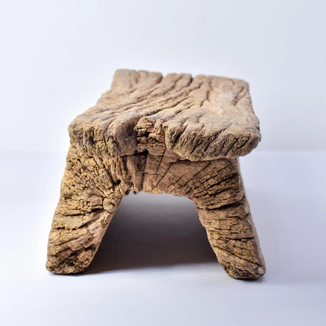 Tan Early 20th Century Senufo Wood Stool Burkina Faso For Sale - Image 8 of 16