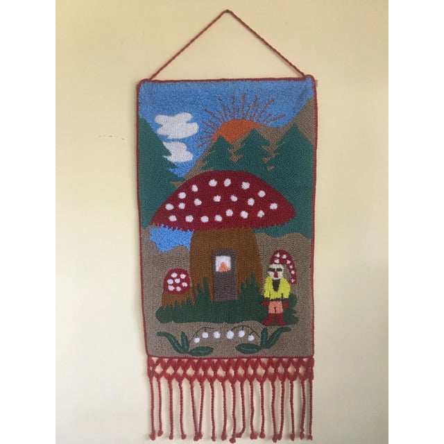 Woven Little Red Riding Hood Tapestry For Sale - Image 11 of 11