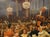 The Masquerade Ball, a 19th Century Oil on Canvas Painting in Giltwood Frame For Sale - Image 16 of 18