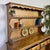 Vintage Maple Cottage Colonial Revival 2-Piece Hutch / Buffet For Sale - Image 9 of 12