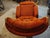 Wood Vintage Berkline Motion Rocker Wingback Recliner For Sale - Image 7 of 7