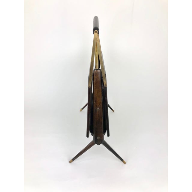 Mid-Century Italian Magazine Rack in Ico Parisi Style For Sale - Image 16 of 18