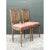 Wood Vintage Swedish Chippendale Gilt Wood Side Chairs - Pair For Sale - Image 7 of 12