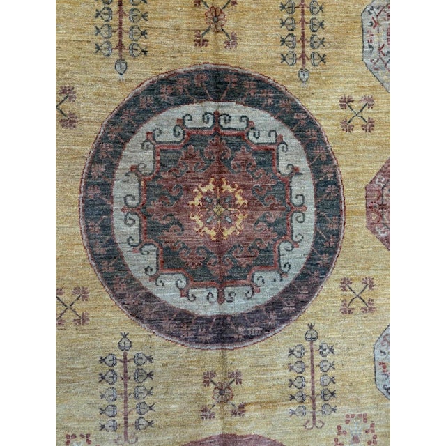 Persian Khotan , 8'9" X 12'2" For Sale - Image 3 of 5