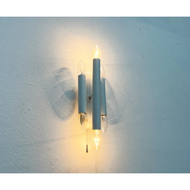 Mid-Century Space Age Italian Wall Lamp, 1960s For Sale - Image 6 of 18
