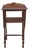 Late 19th Century Refinished Walnut Tiered Side Table For Sale