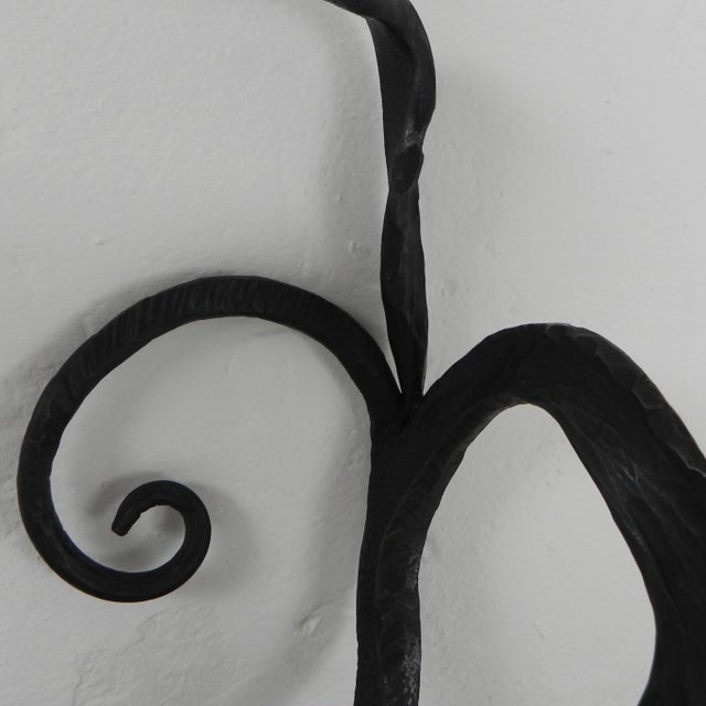 Art Nouveau Umbrella Stand in Steel and Copper, 1920s For Sale - Image 9 of 18