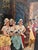 Antique 19th Century French Oil Painting Genre Scene Figures Village Tavern Art For Sale - Image 10 of 13