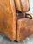 Vintage 1970's Attributed to Roche Bobois Leather Lounge Chair With Ottoman Attributed For Sale - Image 16 of 16