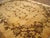 Art Deco 1930s Tan Camel Medallion Antique Chinese Art Deco Rug 8'9" X 11'4" Handknotted Wool Carpet For Sale - Image 3 of 6