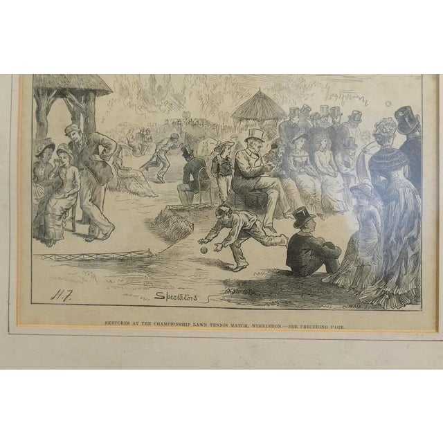 Humorous Sketches from Wimbledon, 1879 For Sale - Image 4 of 8
