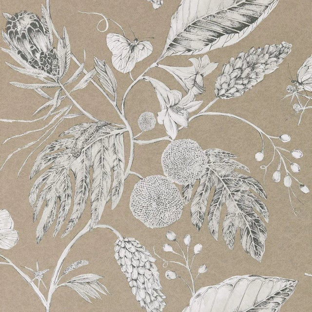 Harlequin Amborella Wallpaper in Pebble For Sale