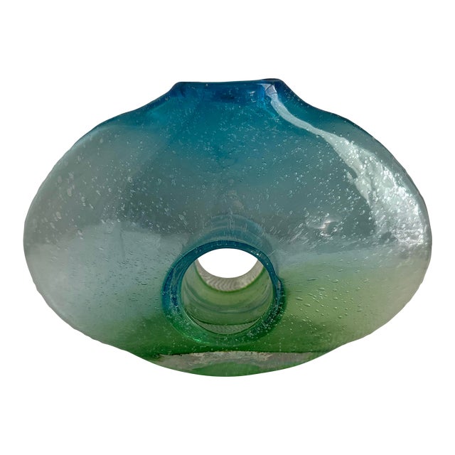 Vintage Donut Hole Vase by Margie’s Garden Chairish