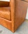 Revelation Modern Rust Brown Leather Roosevelt Swivel Chair For Sale In Atlanta - Image 6 of 6